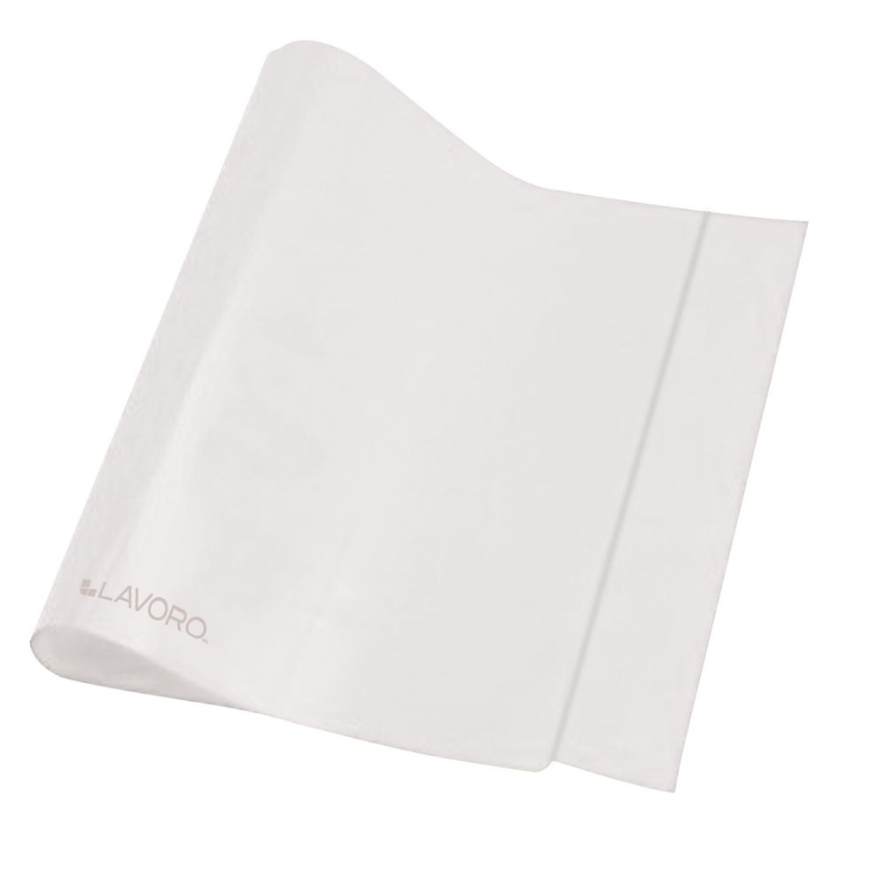 Forro Cuaderno Universitario Blanco Pvc Lavoro