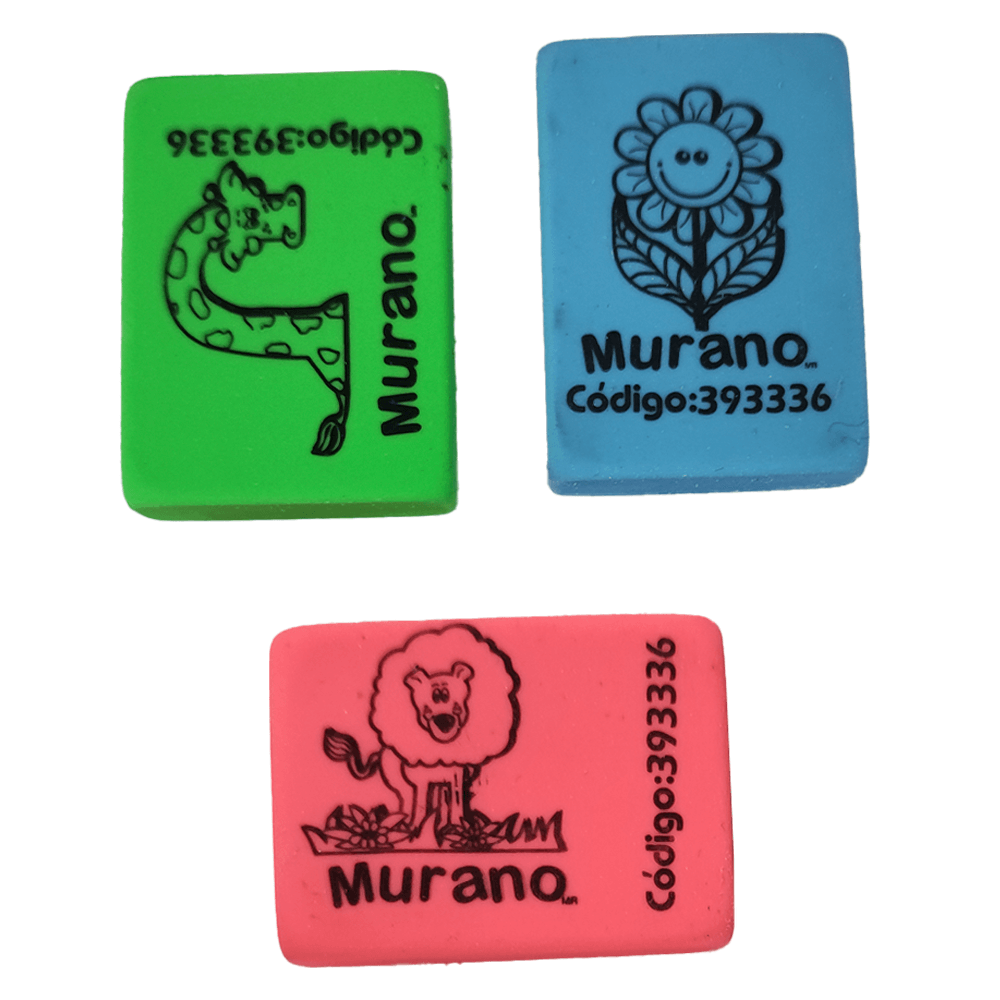 Goma De Borrar Miga Mediana 1 Unidad Murano