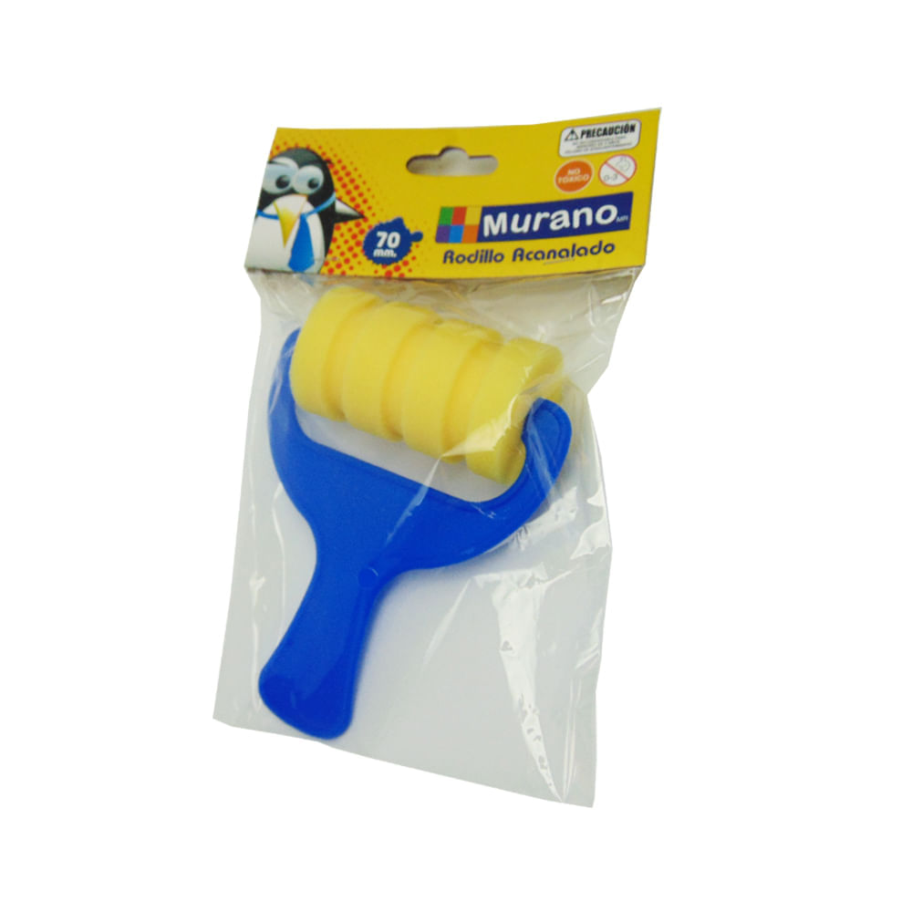 Rodillo Acanalado Mango Plastico 70 Mm  Murano