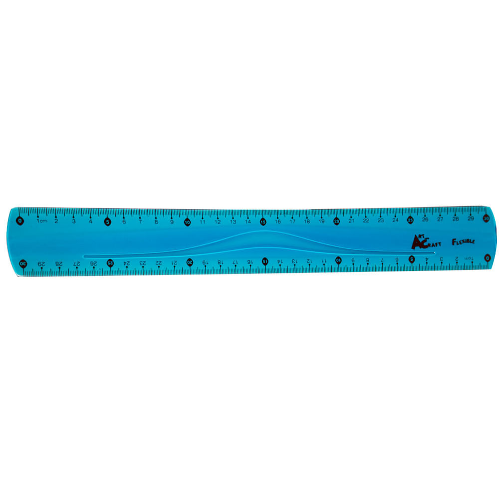 Regla Flexible Colores  30 Cm  Art & Craft