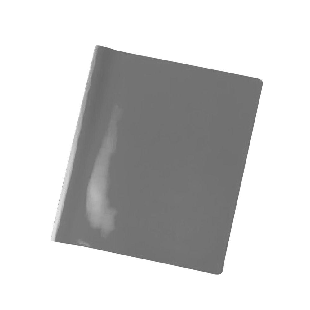Forro Cuaderno College Gris Plastico Murano