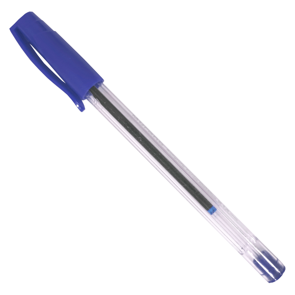 Lapiz Pasta Punta Metalica Punta Media Azul  1,0 Mm 1 Unidad Murano
