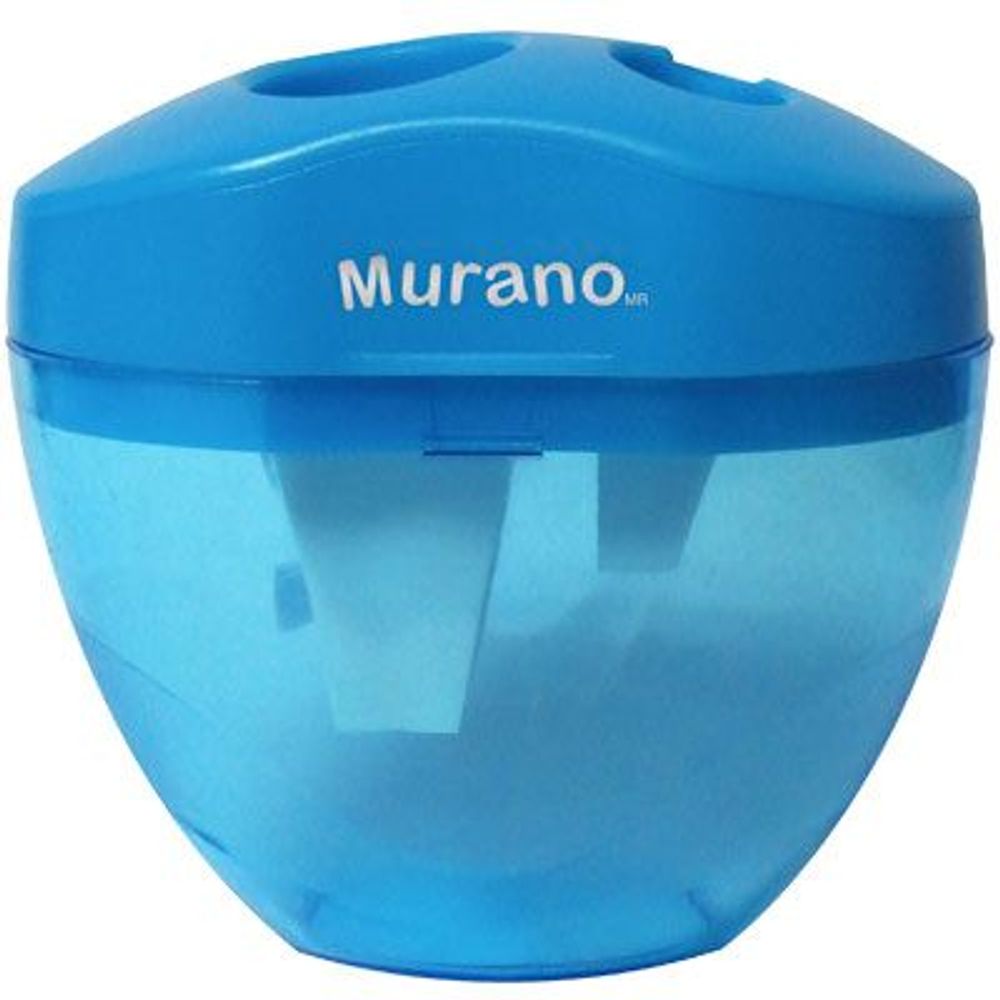 Sacapunta Plastico Con  Deposito 3 Orificios  Murano