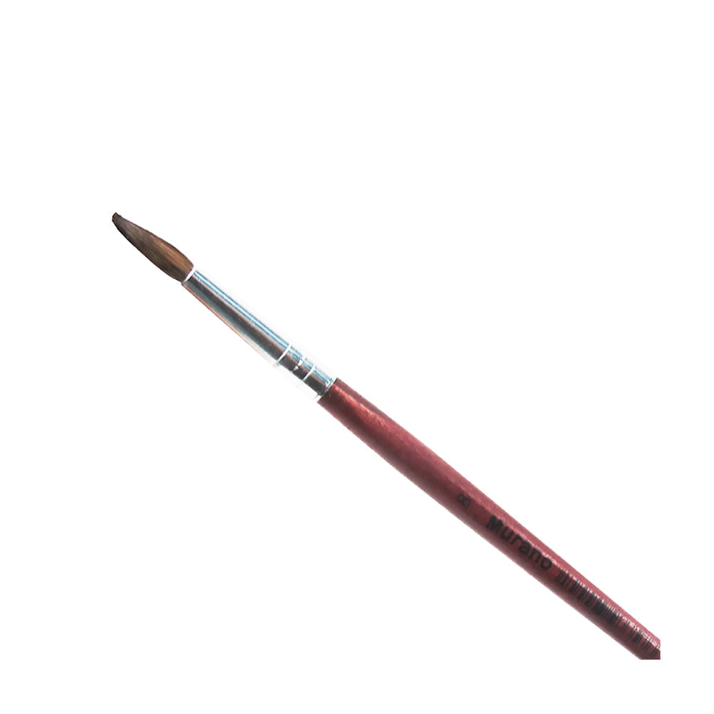 Pincel Pelo Camello Mango Madera N°8 Murano