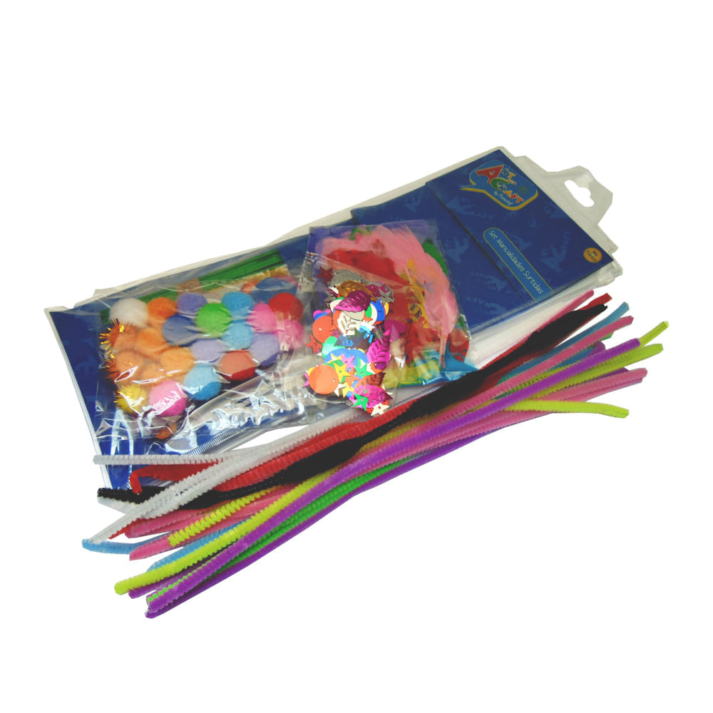 Set Manualidades Figuras Surtidas Art & Craft