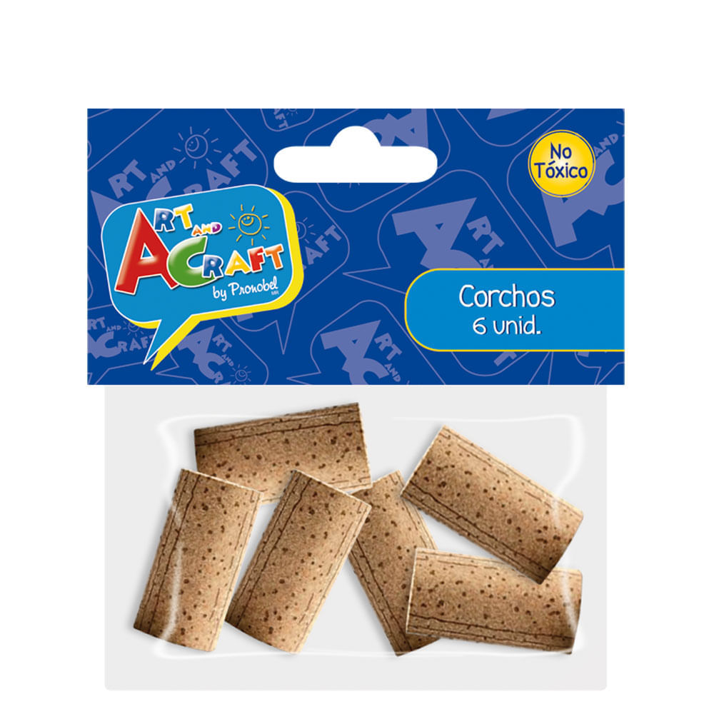 Corchos Bolsa  6 Pcs Art & Craft