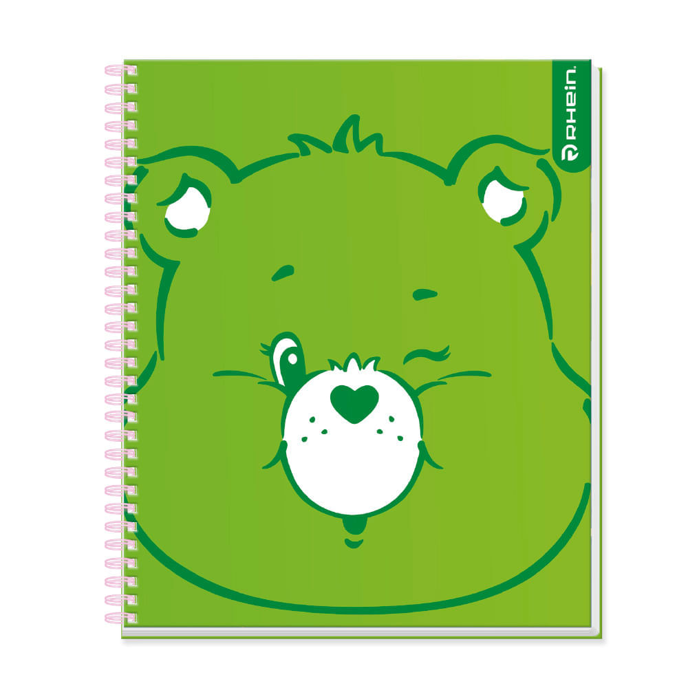 Cuaderno Universitario Care Bears 100 Hojas Cuadros 7Mm Rhein