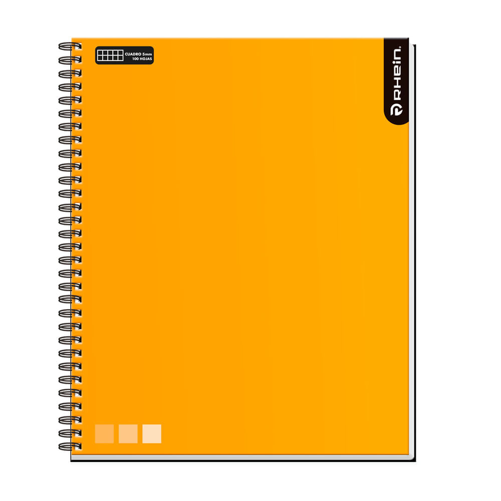 Cuaderno Universitario One Color 100 Hojas 5Mm Rhein
