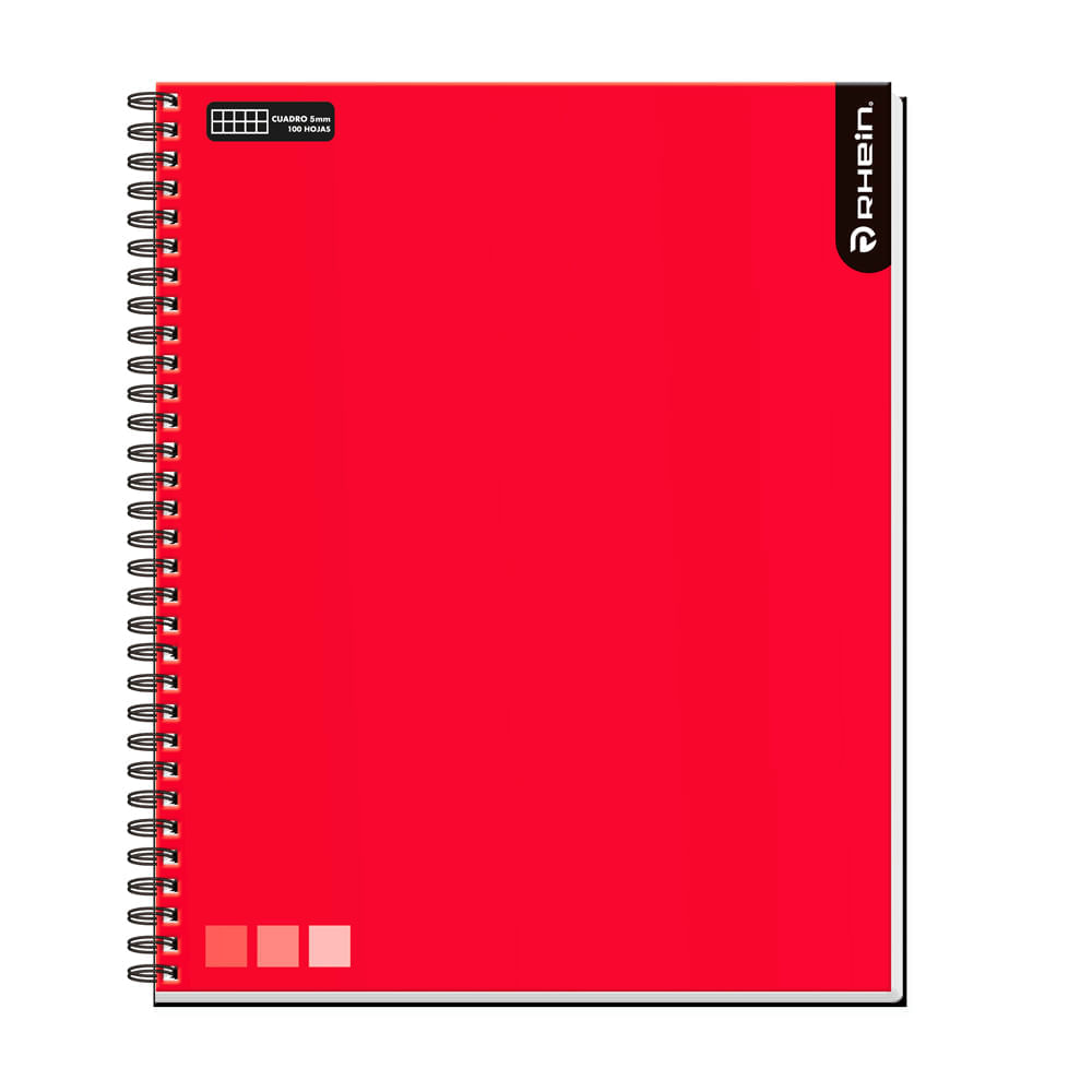 Cuaderno Universitario One Color 100 Hojas 5Mm Rhein