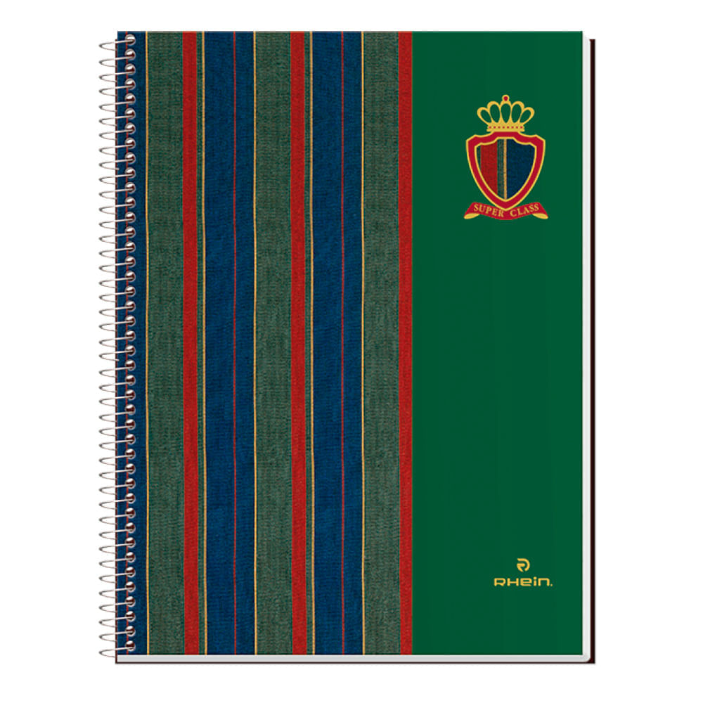 Cuaderno Especial Super Class Carta Scotch 150 Hojas Cuadros 7 Mm 70 Gr Rhein